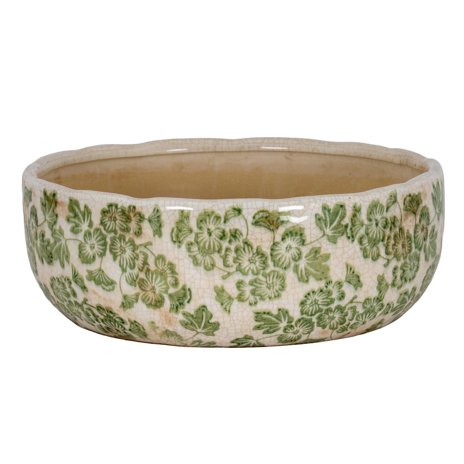 Fern & Bloom Small Ceramic Bowl Pot Product Image