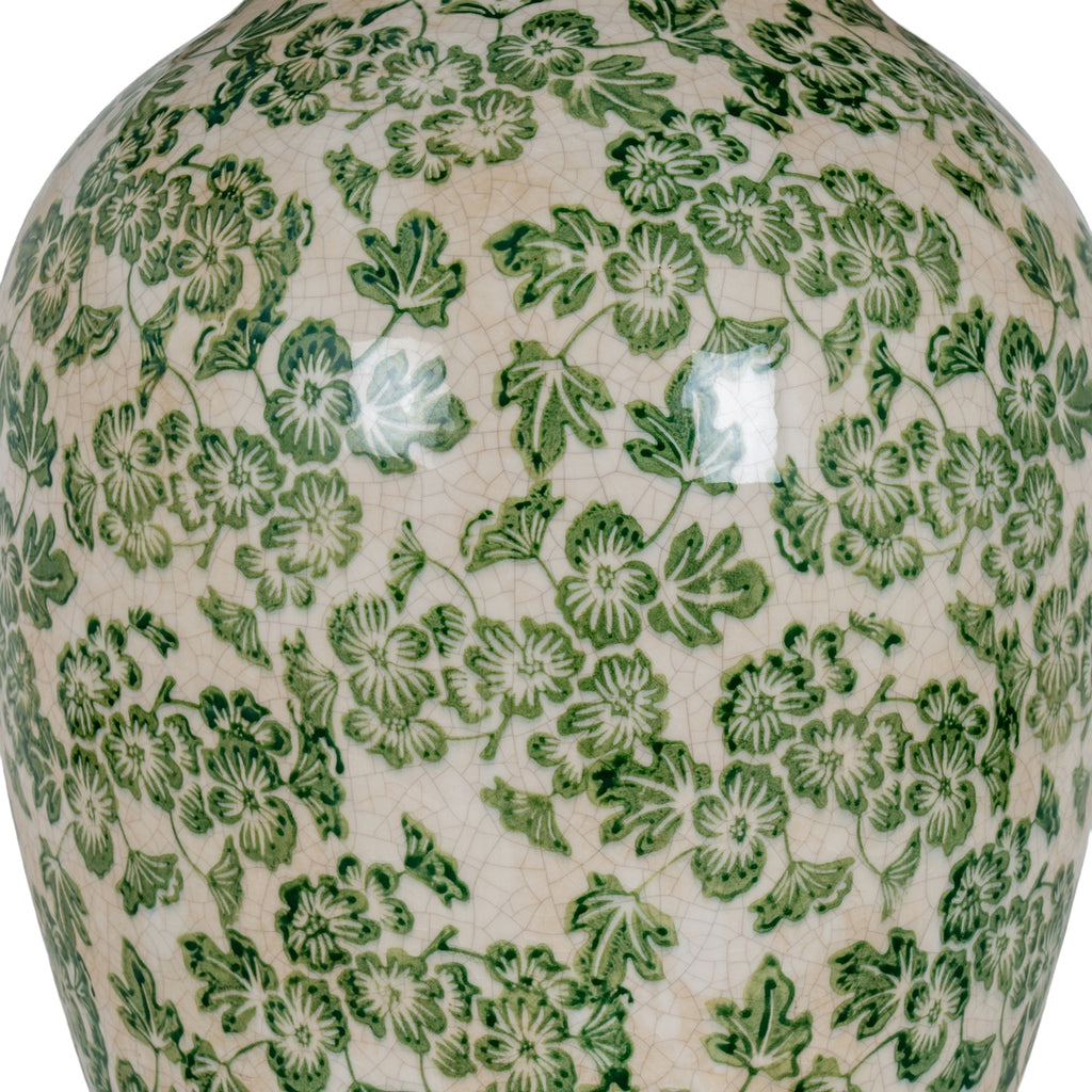 Fern & Bloom Ceramic Pot Lamp