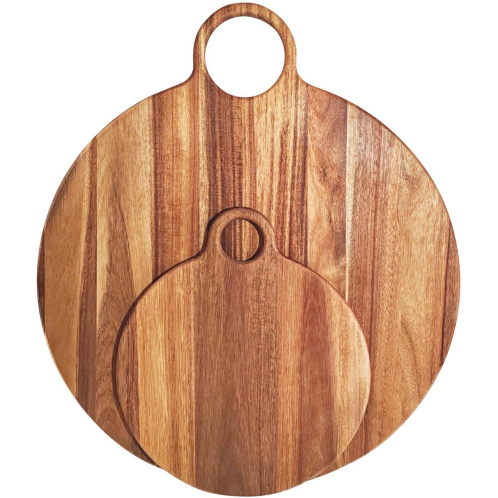 Small Acacia Round Serving-Board-With-Handle Product Image