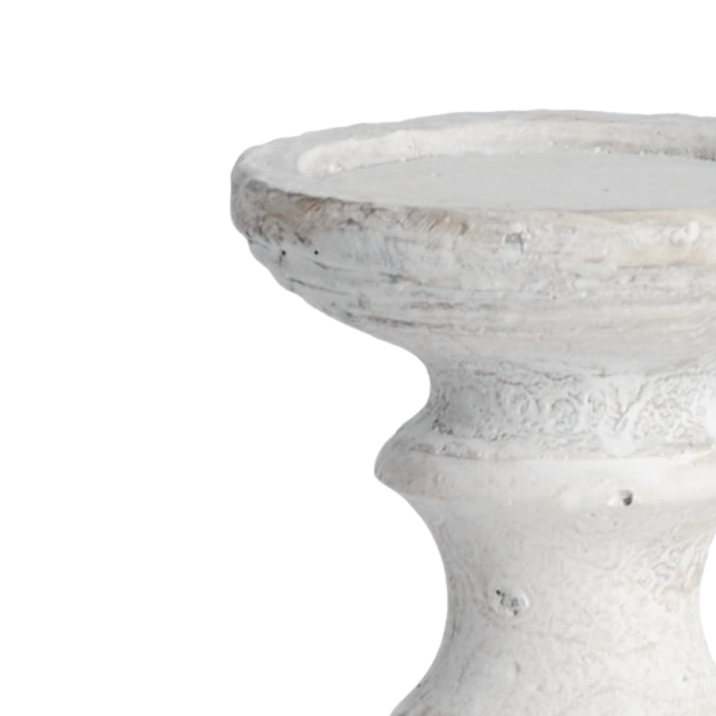 Large Stone Candle-Holder