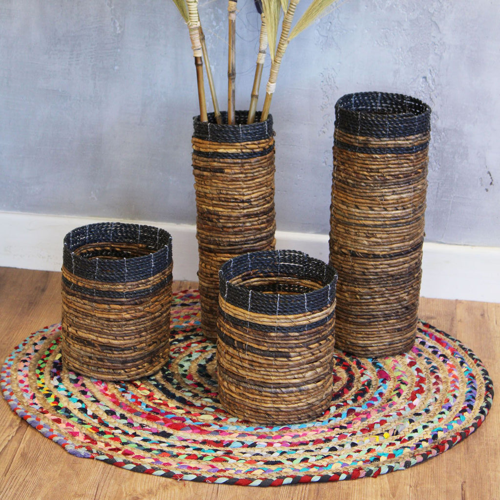Banana Leaf Banana leaf Vase Set of Two