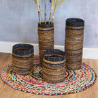 Banana Leaf Banana leaf Vase Set of Two