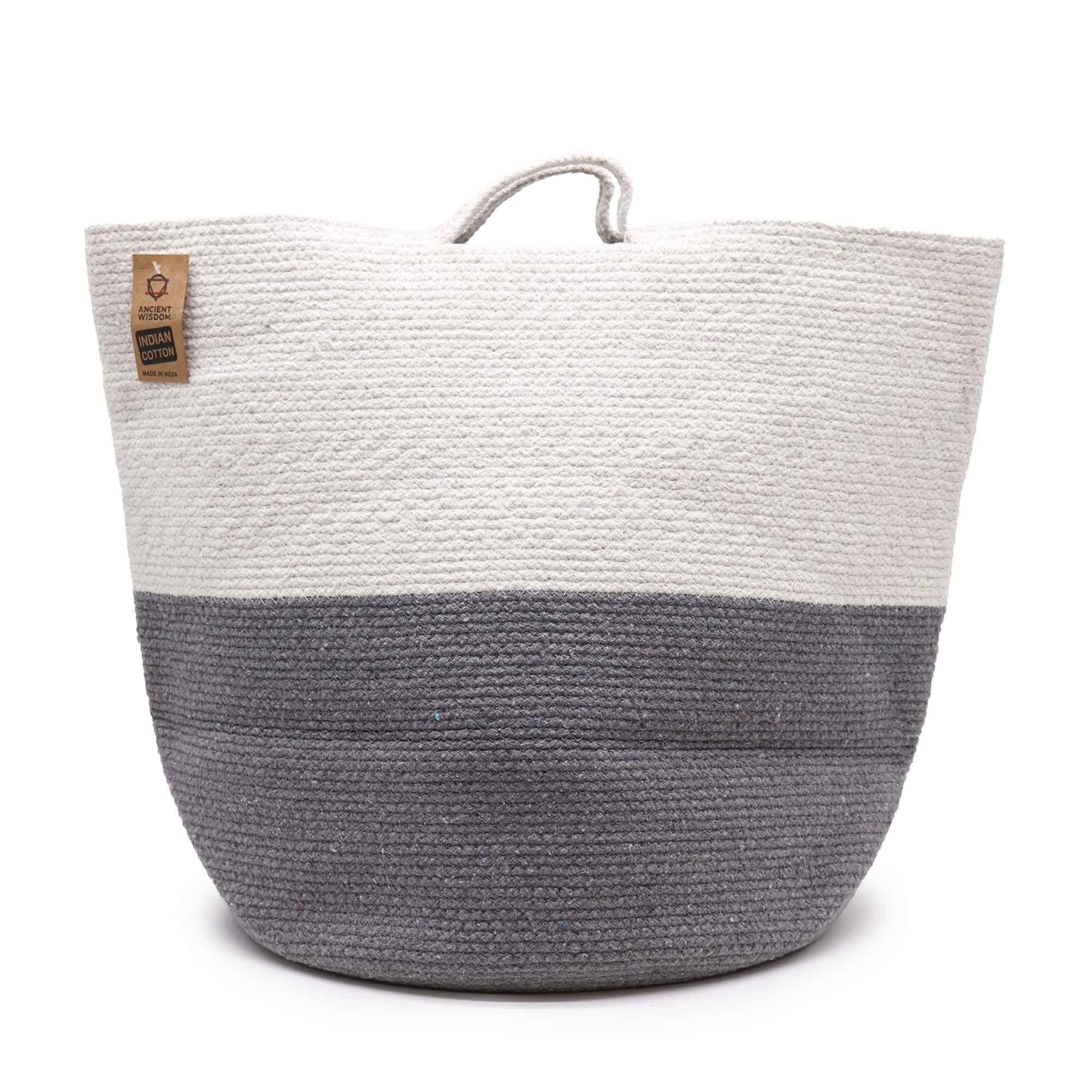 Cotton Rope-Laundry-or-Storage-Basket Product Image
