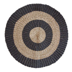 Seagrass Seagrass Round Seagrass-Black-Tan-1m Product Image