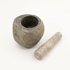 Pestle Medium Natural Riverstone Decorative-Pestle-and-Mortar Product Image