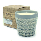 Candle Pot Soy Wax Home is Home Candle Pots - Vintage Garden