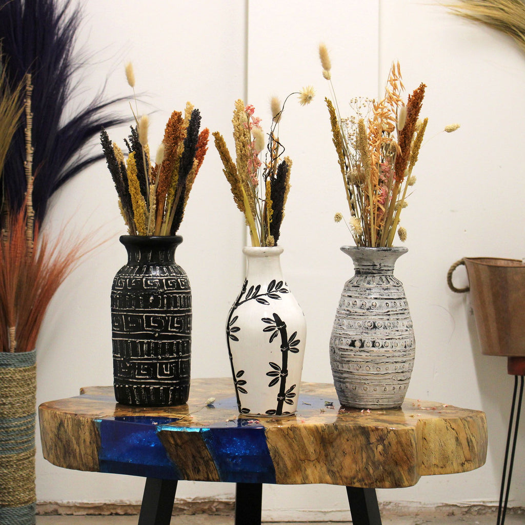 Greek Ceramic Taper Vase