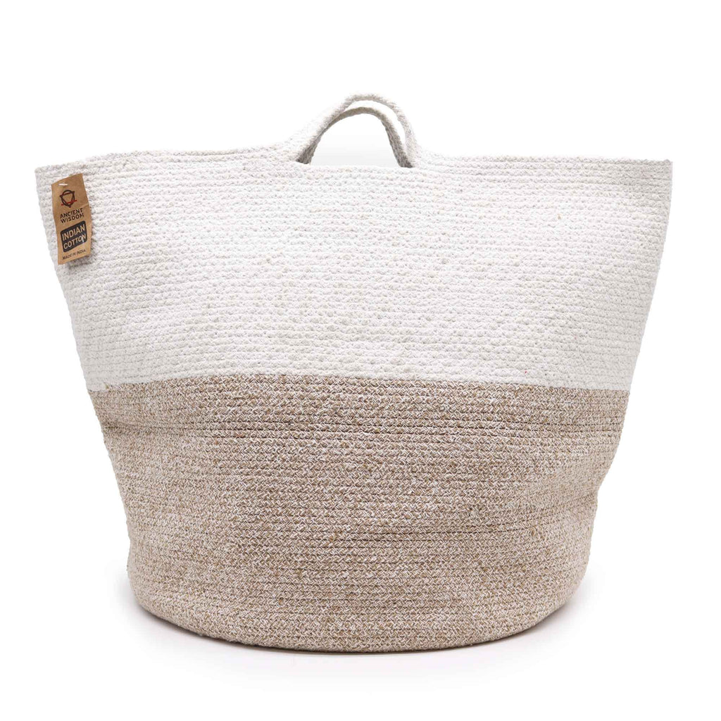 Laundry Large Cotton Rope-Laundry-or-Storage-Basket Product Image