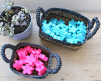 Banana Leaf Banana leaf Square Raffia Basket Set of Three