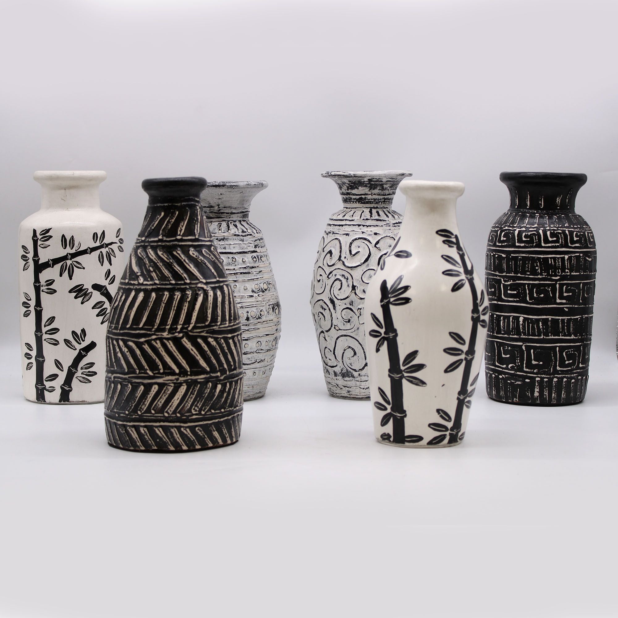 Greek Ceramic Straight Vase