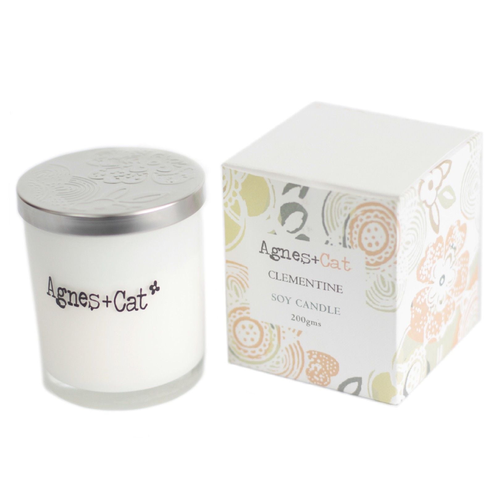 Agnes + Cat Votive Soy Wax Candle - Clementine