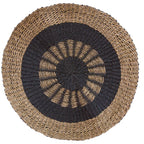 Seagrass Round Seagrass-Black-Tan-Sun-1m Product Image