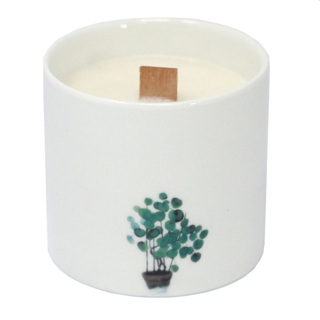 Botanical Candles Large Ceramic Large Botanical Candles - Victorian Peony