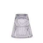 Tealight pressed glass Flip Dinner Candle / Tealight Holder - Midnight Grey Product Image