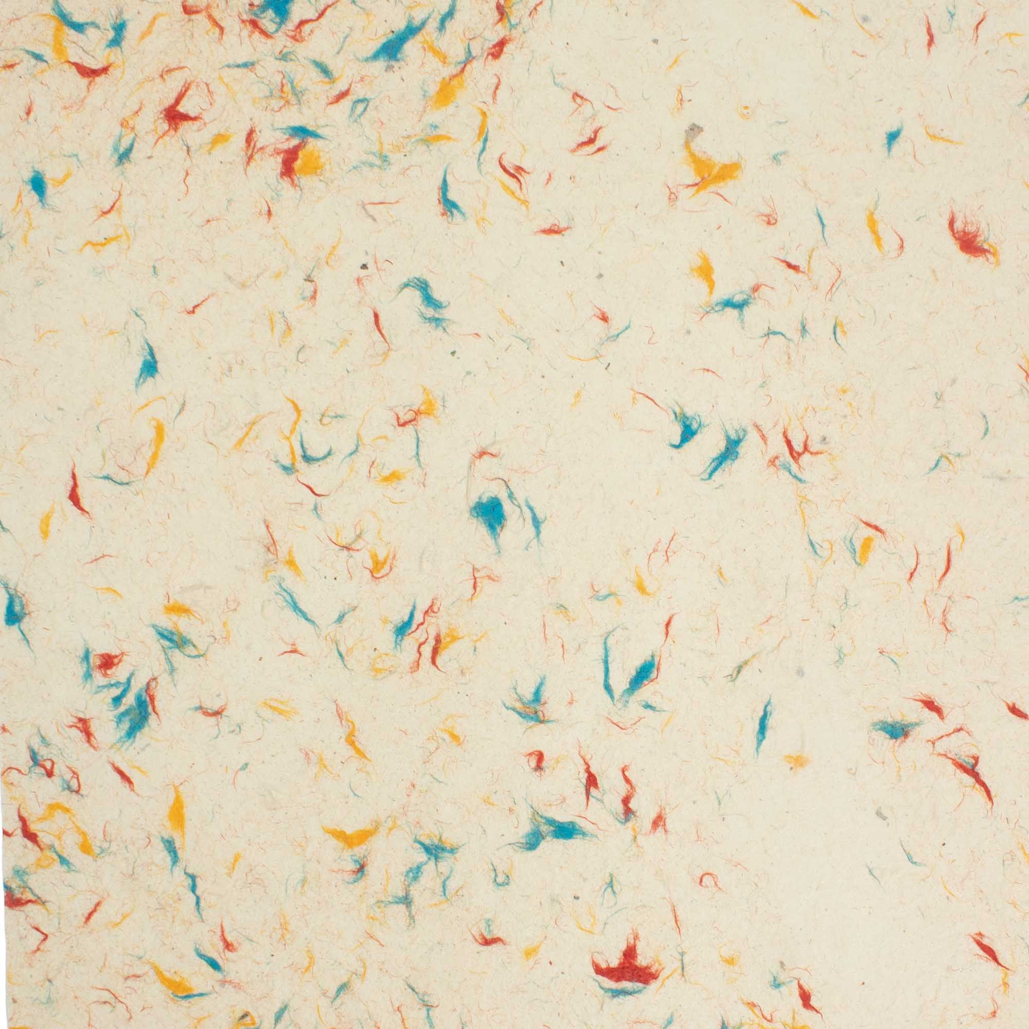 Paper A4 - Lokta Craft Paper (20 sheet pack) - Mixed Floral Cotton Pack of 20 Sheets Product Image