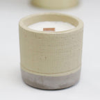 Candle Pot Concrete Pot - Grey - Coffee in the Club