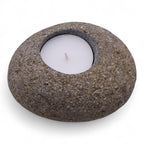 Candle Stand Riverstone Natural Riverstone Candle Holder - Single Nightlight Product Image