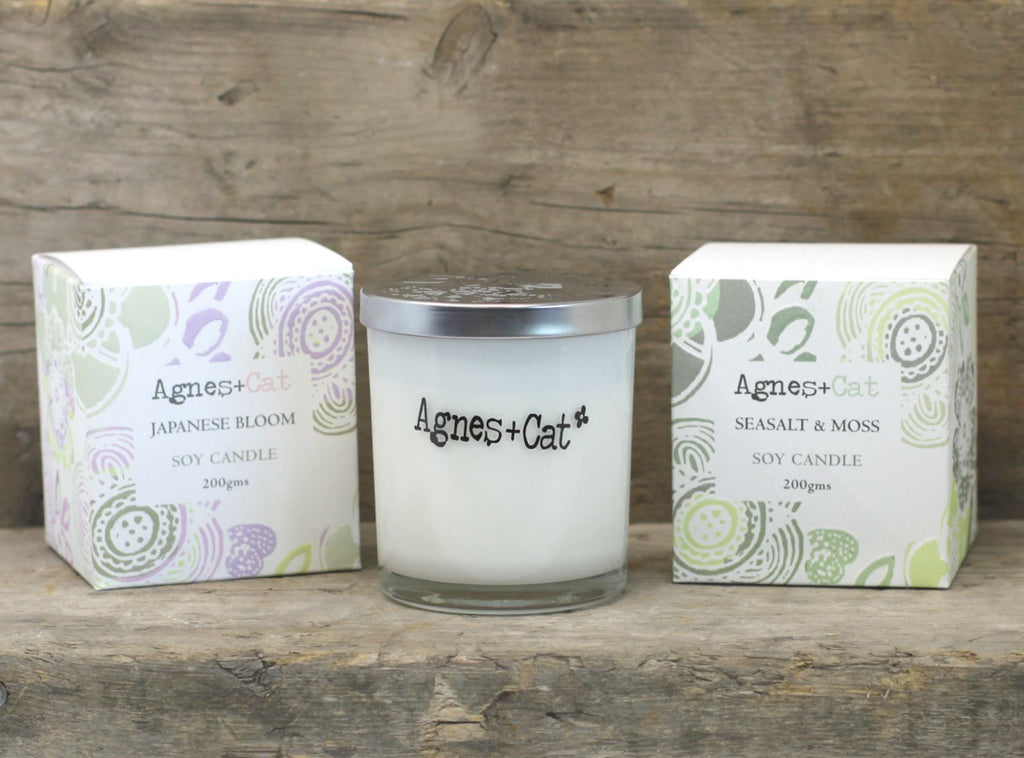Agnes + Cat Votive Soy Wax Candle - Velvet Moon