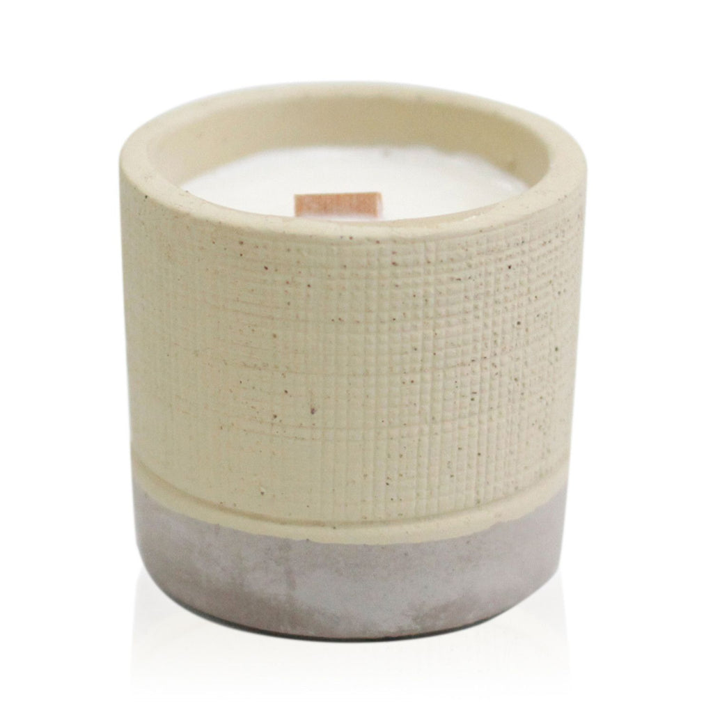Candle Pot Concrete Pot - Grey - Coffee in the Club Product Image