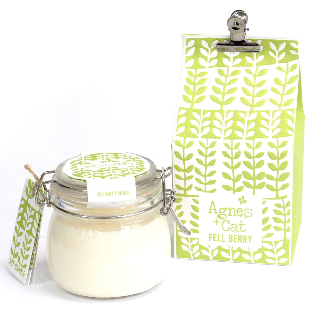 Agnes + Cat Kilner Jar Candle – 400ml - Fell Berry