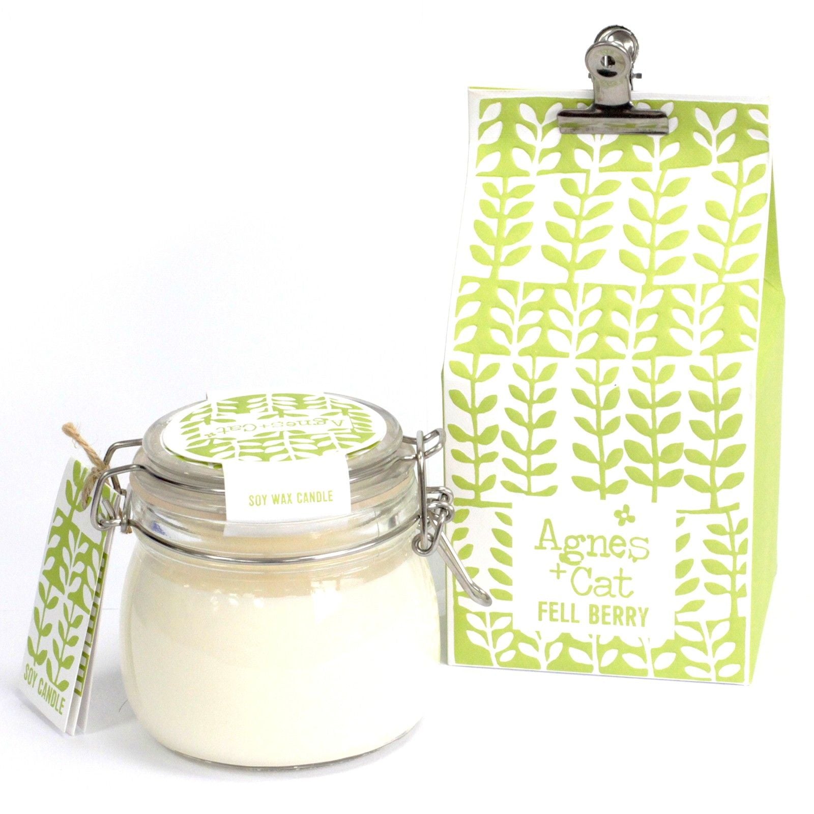 Agnes + Cat Soy Wax Agnes + Cat Kilner Jar Candle - Fell Berry Product Image