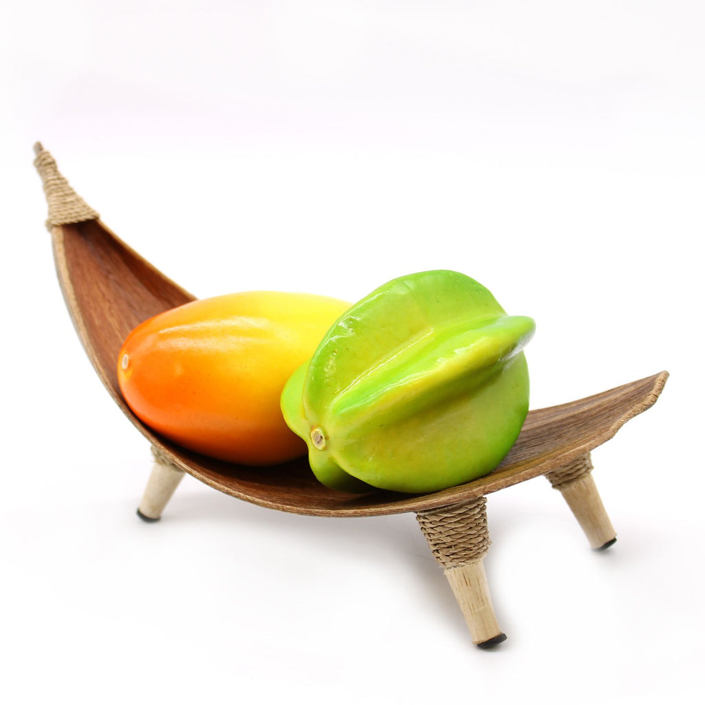 Coconut Coconut Leaf Coconut Leaf Fruit Bowl Set - Natural
