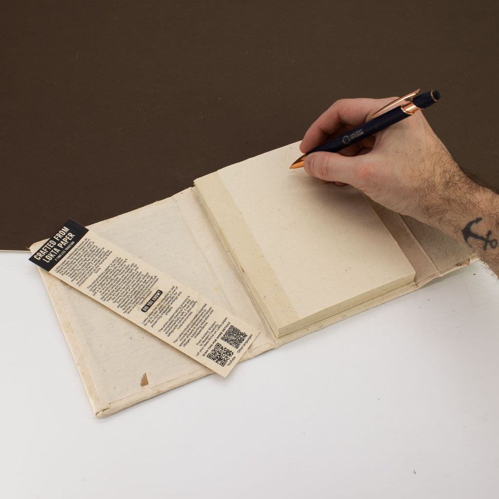 Notebook Medium Lokta paper Lokta-Mixed-Flowers-Notebook
