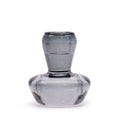 Tealight pressed glass Mushroom Flip Dinner Candle / Tealight Holder - Midnight Grey Product Image