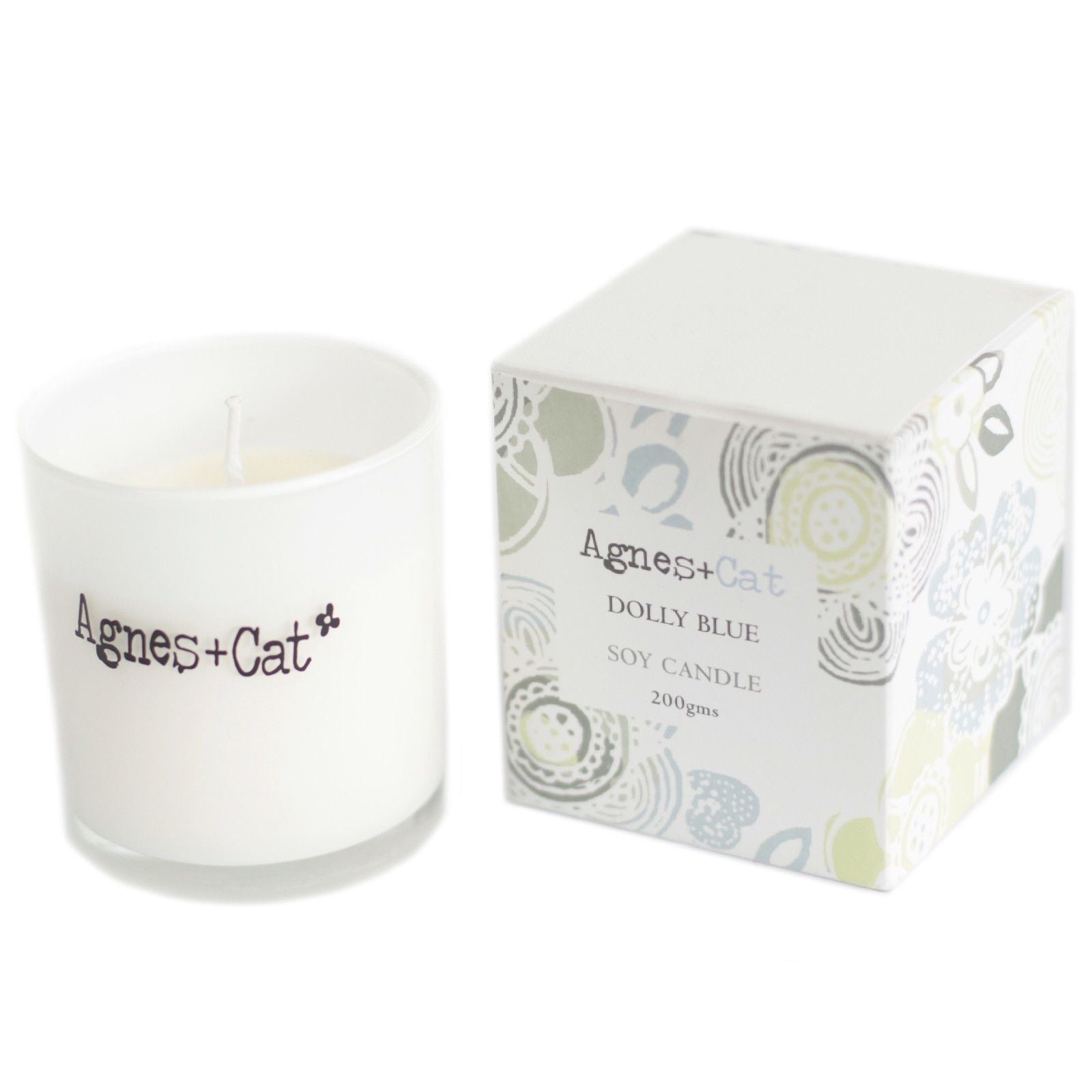 Agnes + Cat Soy Wax Agnes + Cat Votive Candle - Dolly Blue Product Image
