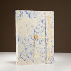 Notebook Large Lokta paper Lokta-Mixed-Blue-Cotton-Notebook