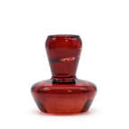 Tealight pressed glass Mushroom Flip Dinner Candle / Tealight Holder - Vampire Red Product Image