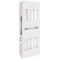 Candle parafin wax Taper Taper Candle - White Product Image