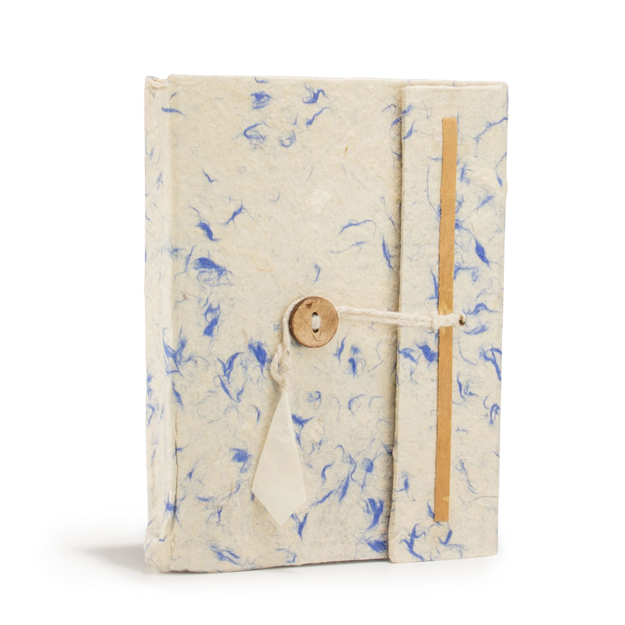 Notebook Medium Lokta paper Lokta-Mixed-Blue-Cotton-Notebook