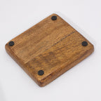 Hop Hare Big Mango Wood Square Enameled Trinket Tray