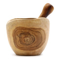 Ergo Large Jati wood Ergo Teak Pestal & Morter Lrg Product Image