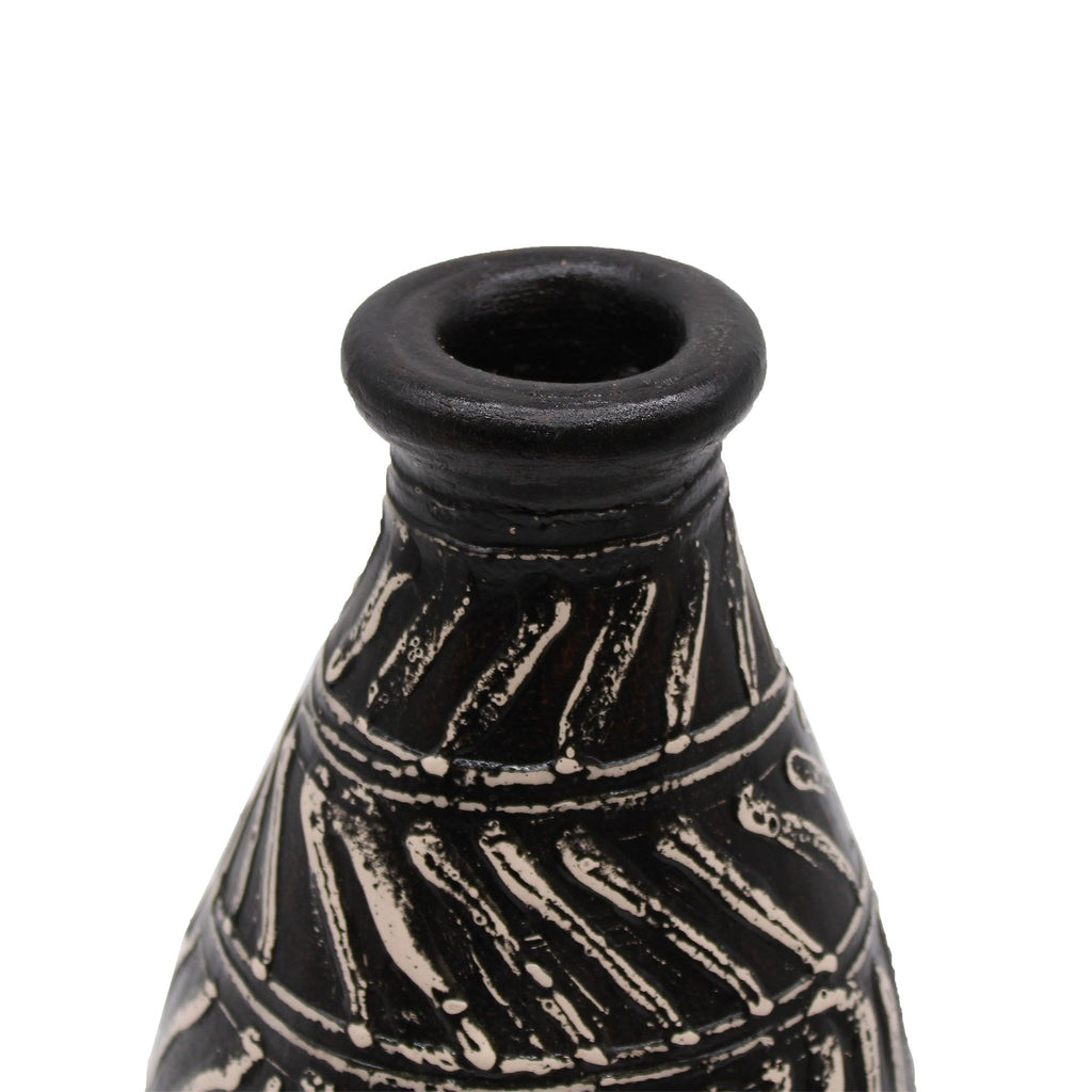 Greek Ceramic Taper Vase