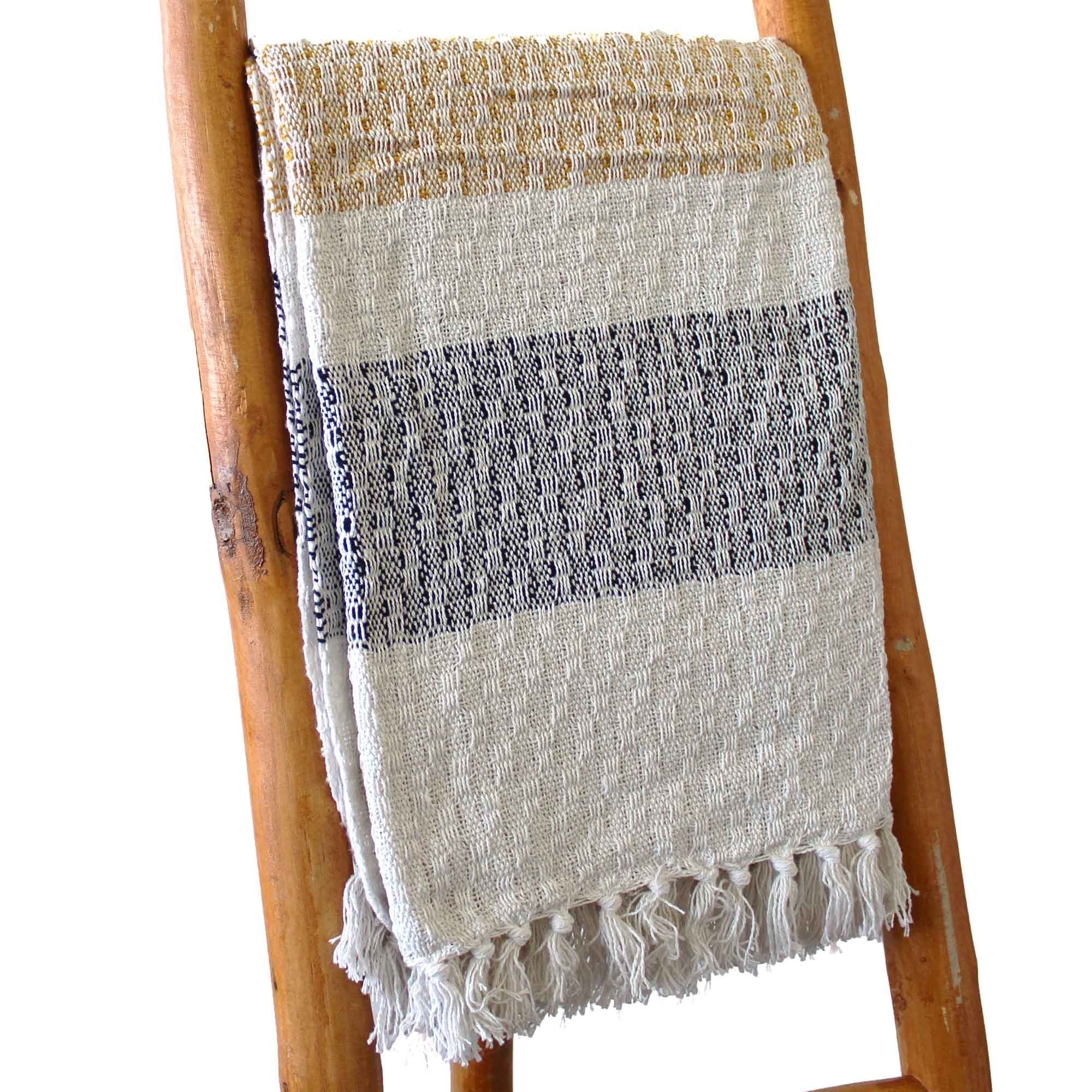 Throw Cotton Boho Comfort Throws -  Mellow Mattala Product Image