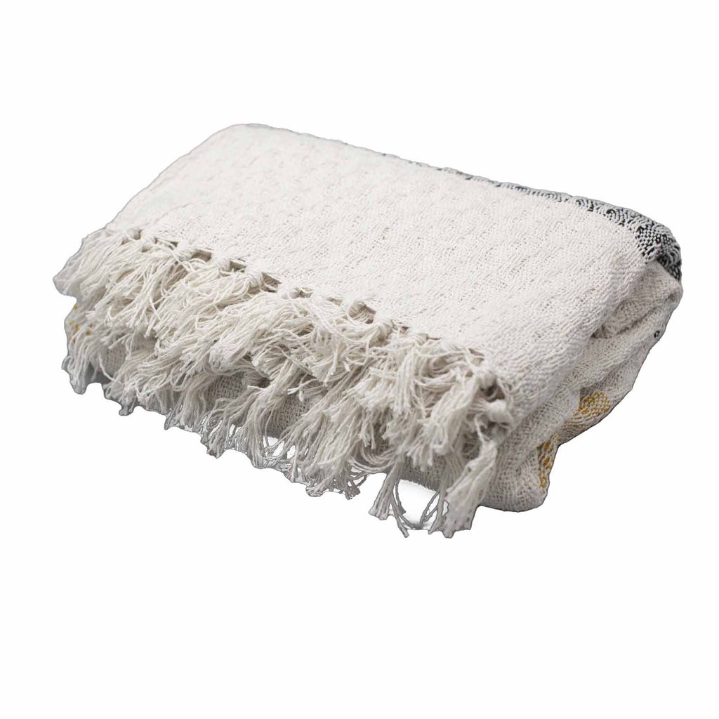 Throw Cotton Boho Comfort Throws -  Mellow Mattala