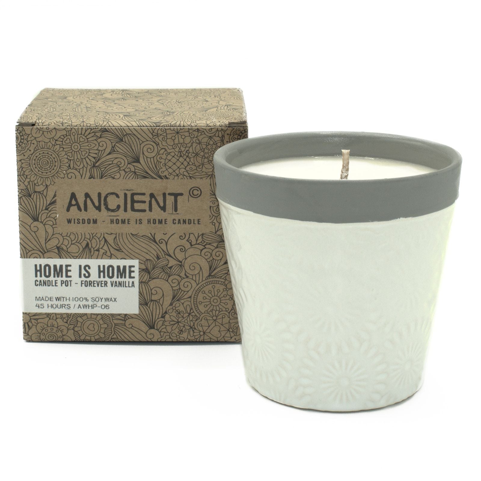 Candle Pot Soy Wax Home is Home Candle Pots - Forever Vanilla