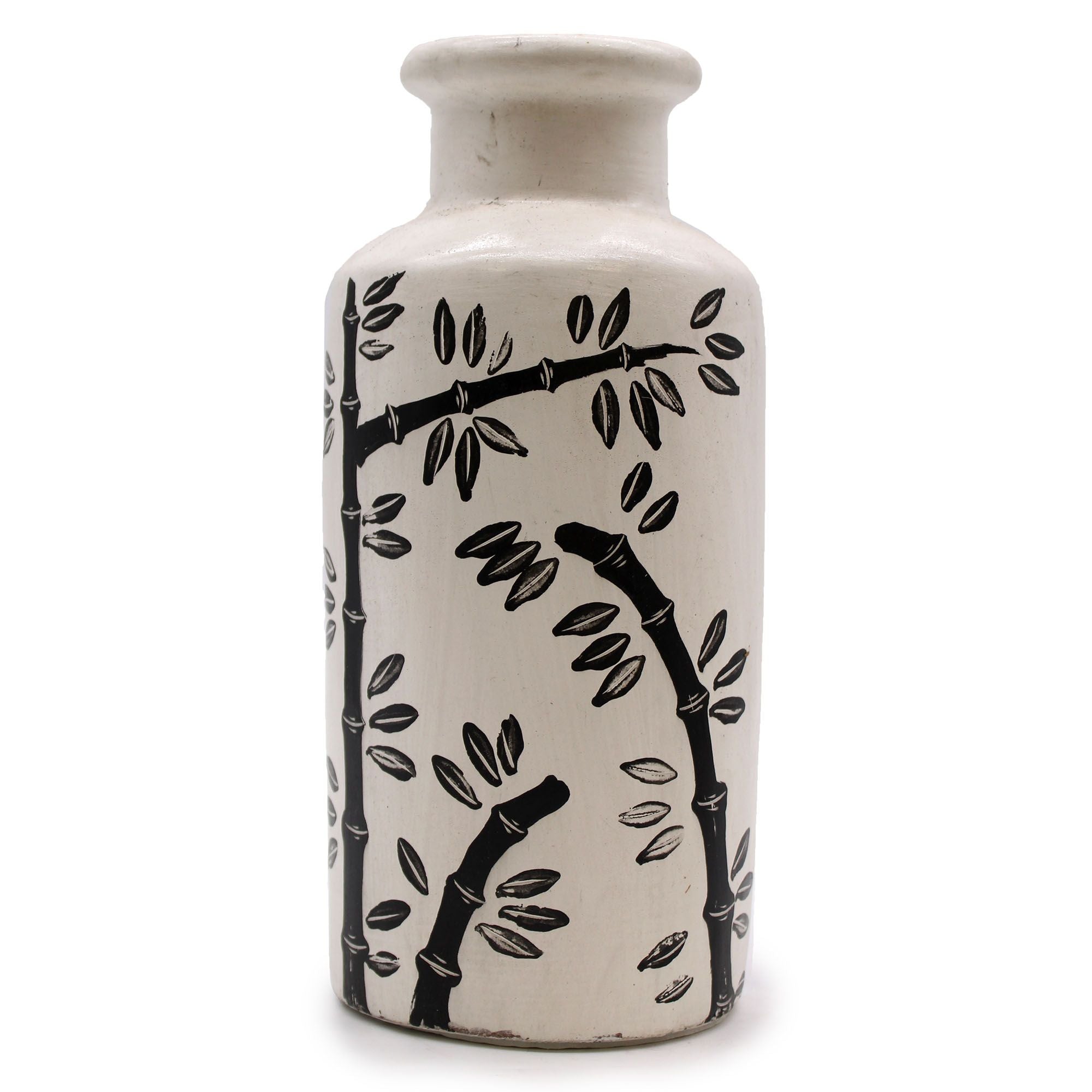 Bamboo Terracotta Straight Vase Product Image