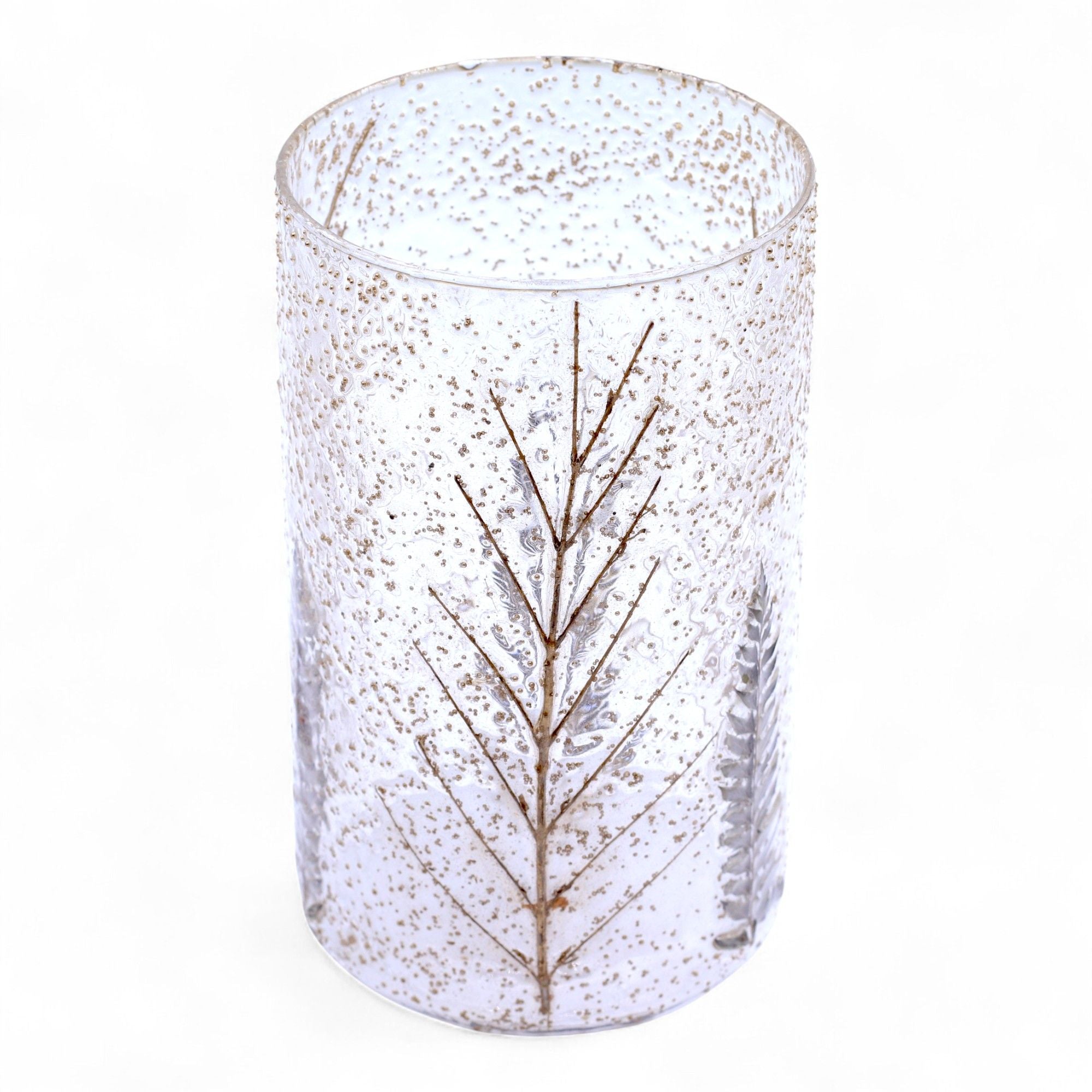 Candle Stand Tall recycled glass Vase Candle Holder Product Image