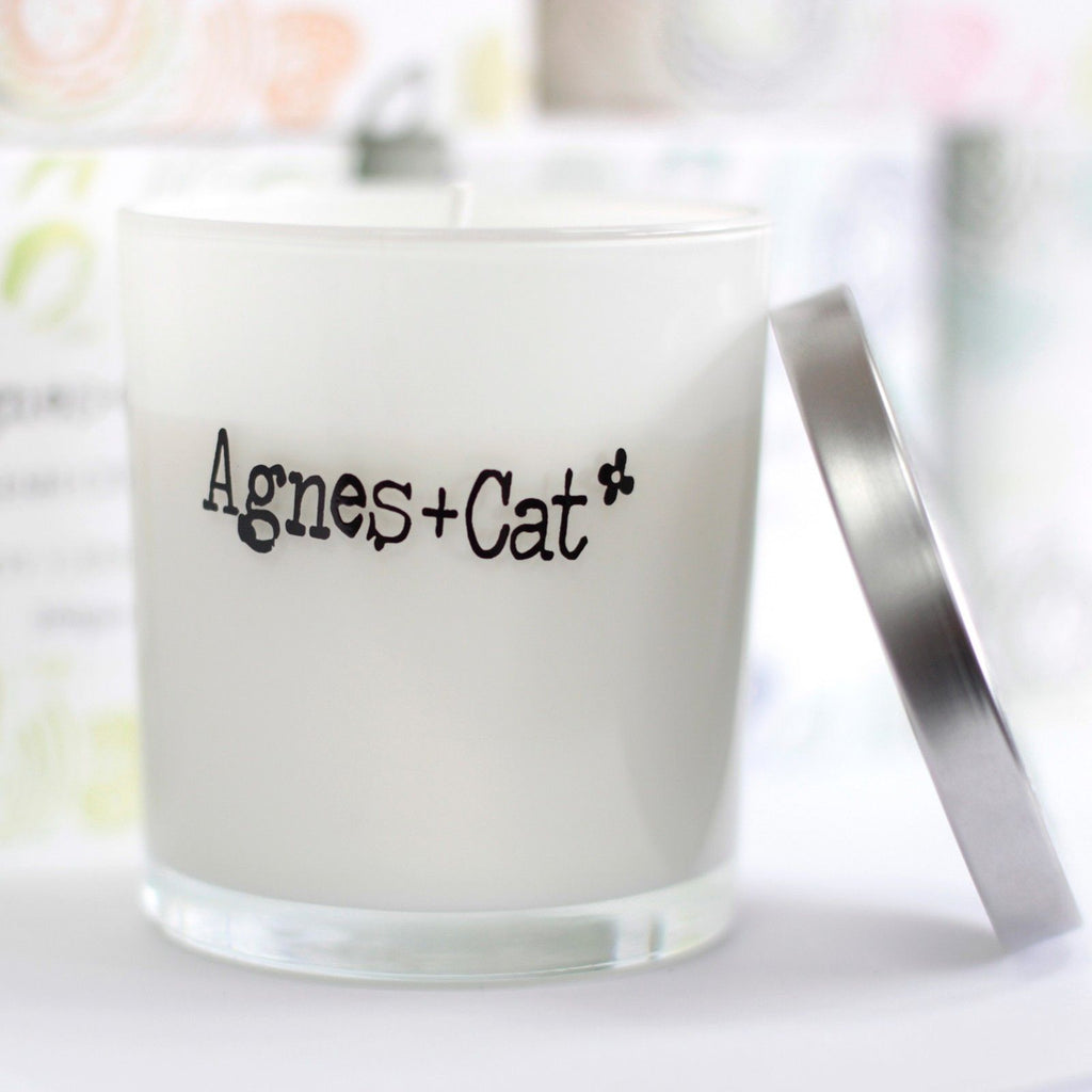 Agnes + Cat Votive Soy Wax Candle - Dolly Blue