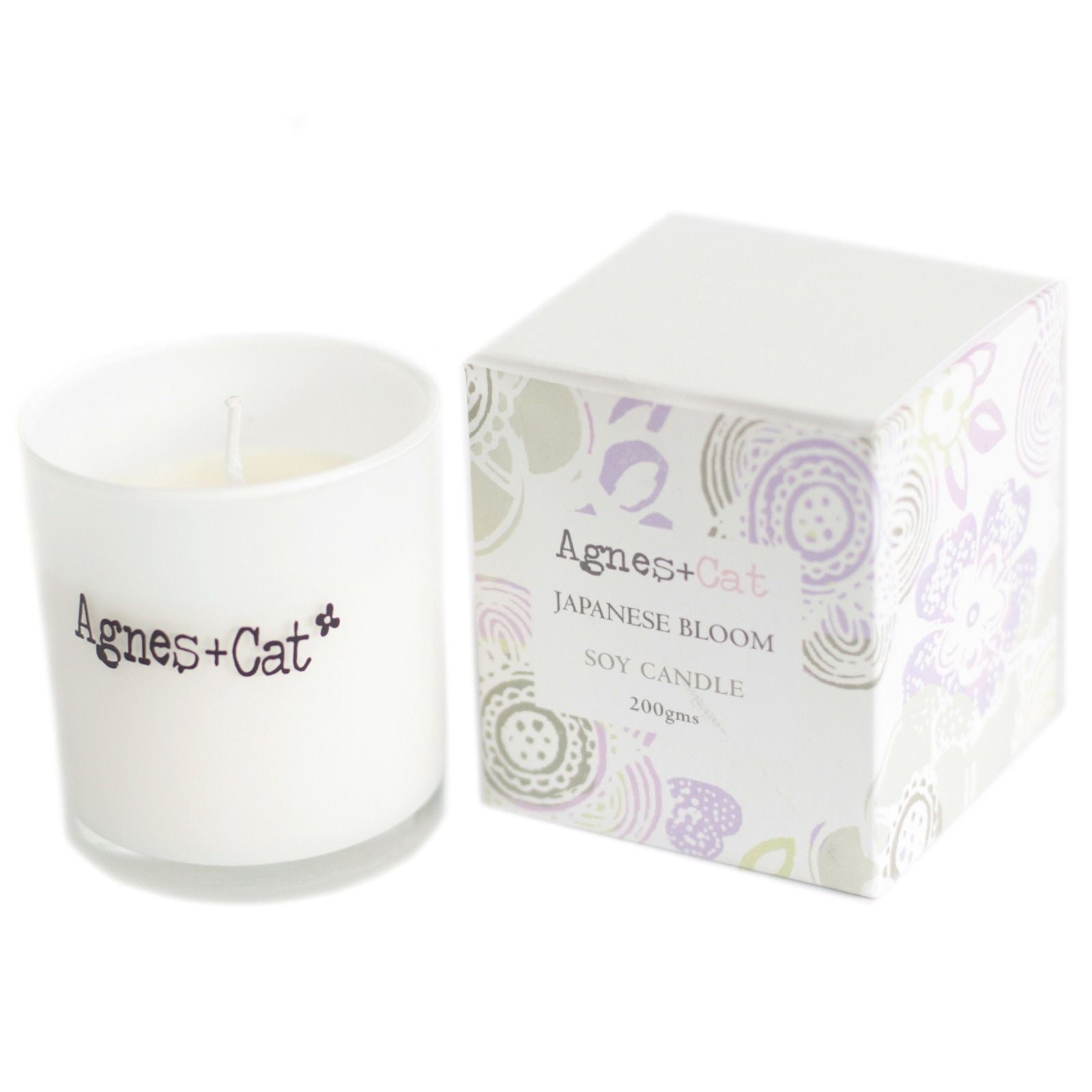 Agnes + Cat Soy Wax Agnes + Cat Votive Candle - Japanese Bloom Product Image