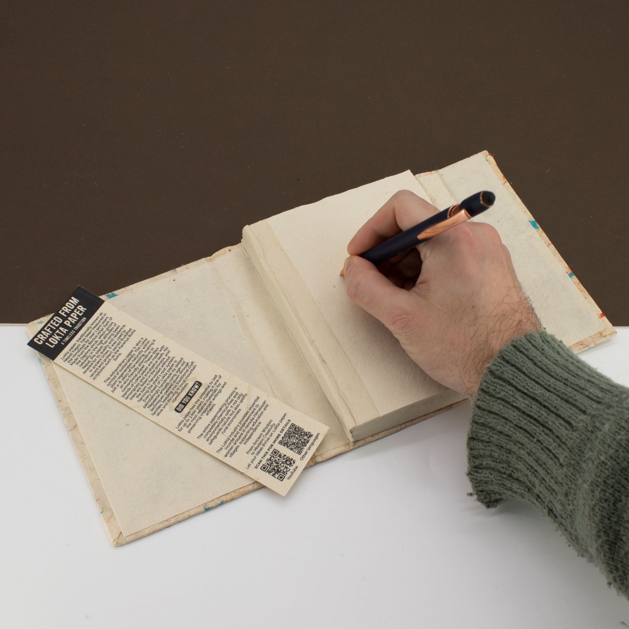 Notebook Mini Lokta paper Lokta Mixed Colour Notebook