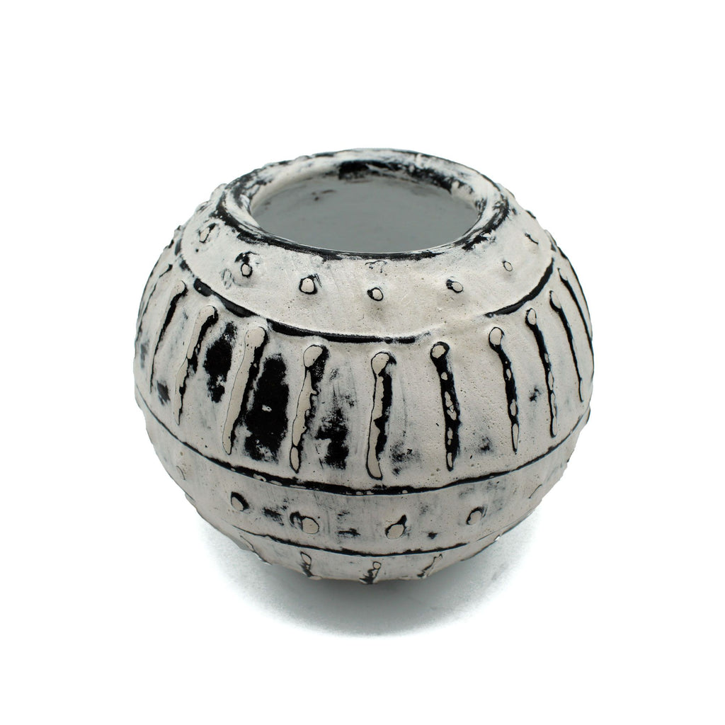Greek Ceramic Bubble Clay Plant Pot