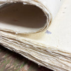 Paper A4 - Lokta Craft Paper (20 sheet pack) - Marigold Pack of 20 Sheets