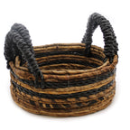 Banana Leaf Banana leaf Banana Leaf & Hitam Raffia Basket- Set of 2 Set of Two