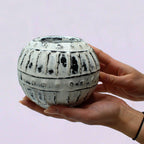 Greek Ceramic Bubble Clay Plant Pot