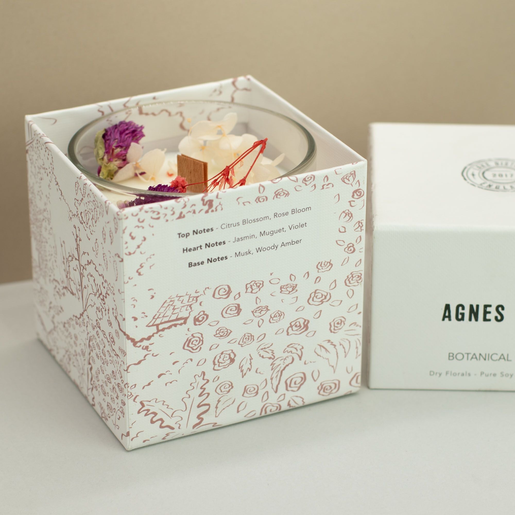 Agnes + Cat Botanical Soy Wax Candle