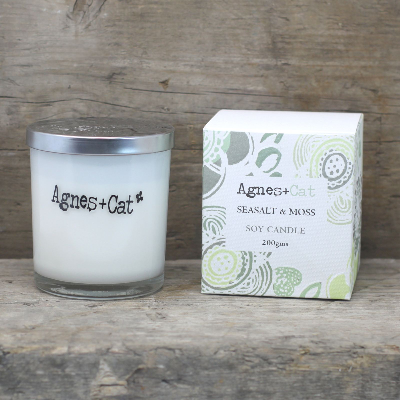 Agnes + Cat Votive Soy Wax Candle - Tea and Roses